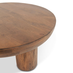 Noto 39" Coffee Table in Acorn Brown
