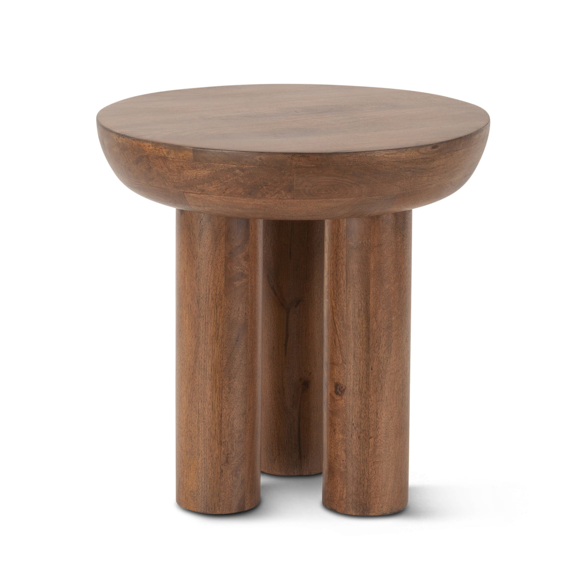 Noto 20" Side Table in Acorn Brown