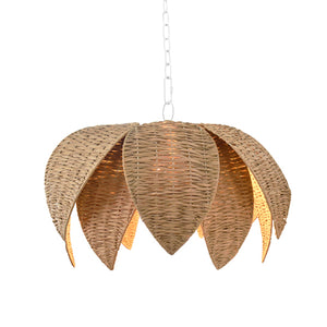 Franny Pendant in Natural Rafia