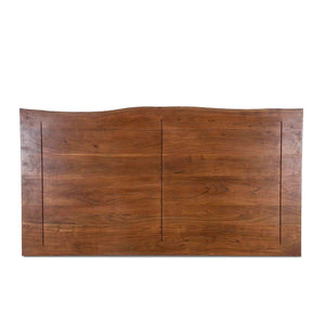 Palermo King Bed in Acacia with Raw Walnut Finish