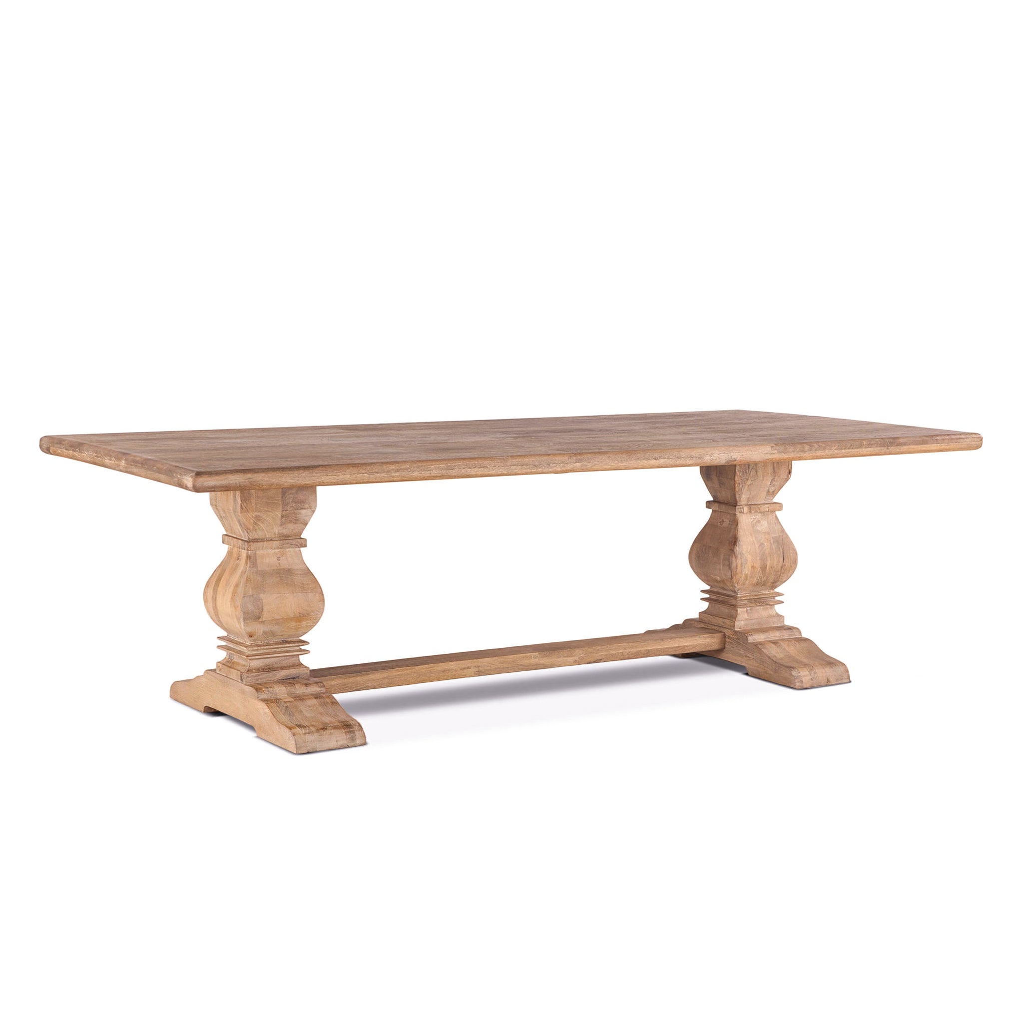 Pengrove 108" Dining Table in Antique Oak Finish