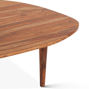Arrey 37" Coffee Table in Indian Rosewood with Natural Finish