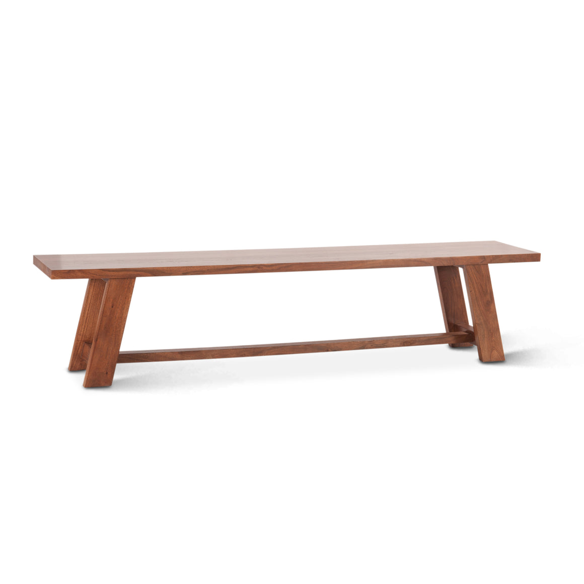 Stavanger 80" Bench in Cinnamon Brown Finish