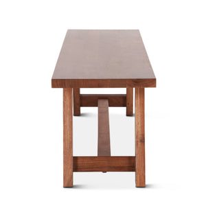 Stavanger 80" Bench in Cinnamon Brown Finish