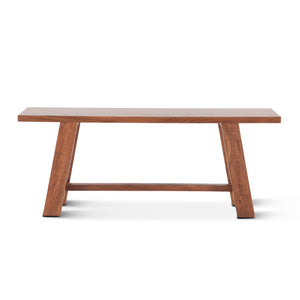 Stavanger 60" Counter Bench in Cinnamon Brown Finish
