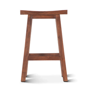Stavanger Counter Stool in Cinnamon Brown Finish