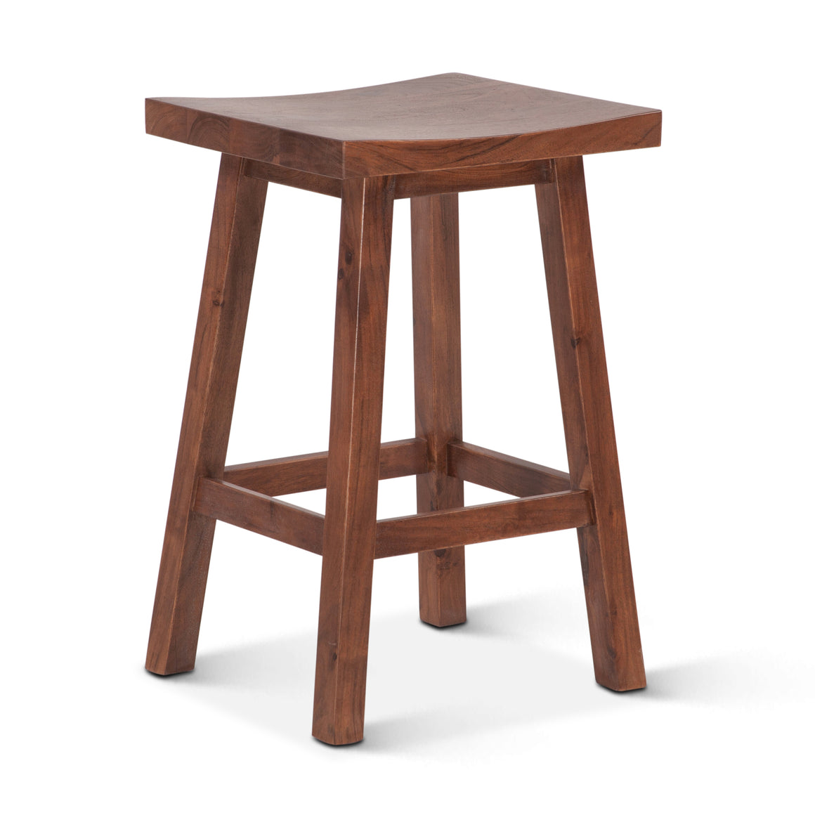 Stavanger Counter Stool in Cinnamon Brown Finish