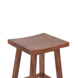 Stavanger Counter Stool in Cinnamon Brown Finish
