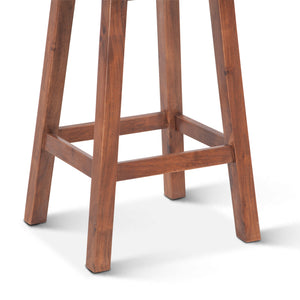 Stavanger Counter Stool in Cinnamon Brown Finish