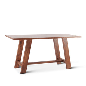 Stavanger 75" Gathering Table in Cinnamon Brown Finish