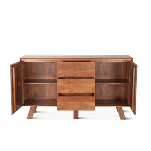 Stavanger Sideboard in Cinnamon Brown Finish