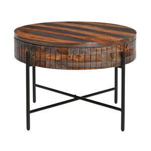 Summit 28" Round Coffee Table in Capri Sheesham