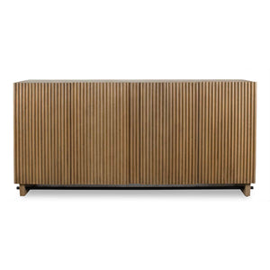 Uttermost Kellem Natural Wood 4 Door Cabinet