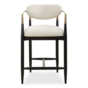 Uttermost Moxie White Counter Stool