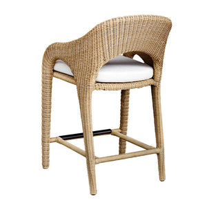 Uttermost Kavali Outdoor Wicker Counter Stool