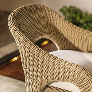 Uttermost Kavali Outdoor Wicker Counter Stool