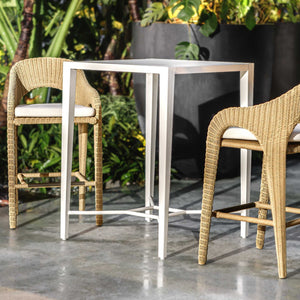 Uttermost Kavali Outdoor Wicker Counter Stool