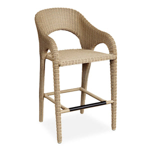 Uttermost Kavali Outdoor Wicker Barstool