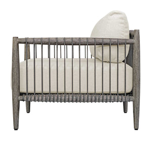 Uttermost Borneo White Outdoor Lounge Chair