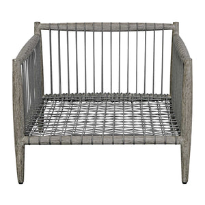 Uttermost Borneo White Outdoor Lounge Chair