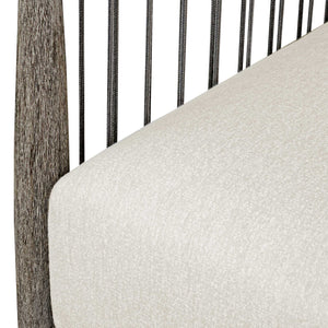 Uttermost Borneo White Outdoor Lounge Chair
