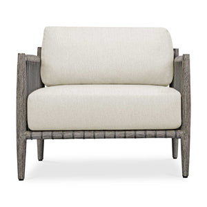 Uttermost Borneo White Outdoor Lounge Chair