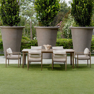 Uttermost Borneo White Outdoor Dining Chair