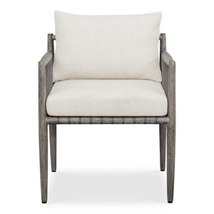 Uttermost Borneo White Outdoor Dining Chair