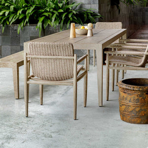 Uttermost Kirkham Wooden Outdoor Dining Table