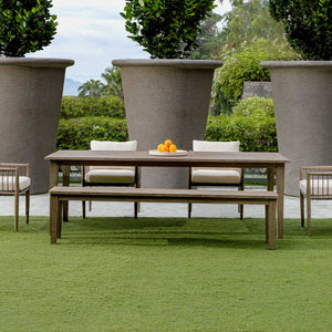 Uttermost Forsyth Dark Gray Outdoor Dining Table
