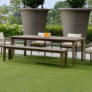 Uttermost Forsyth Dark Gray Outdoor Dining Table