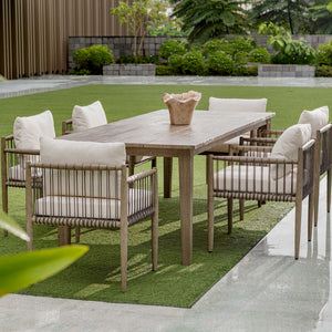 Uttermost Forsyth Dark Gray Outdoor Dining Table