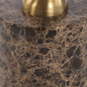 Uttermost Verlin Brass Drink Table