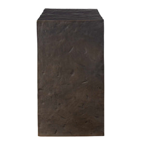 Uttermost Obra Bronze Outdoor Side Table