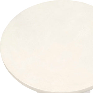 Uttermost Joppa White Outdoor Accent Table