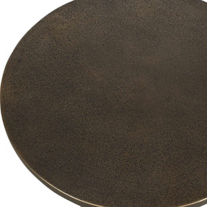 Uttermost Joppa Dark Bronze Outdoor Accent Table