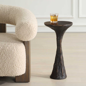 Uttermost Milan Outdoor Dark Bronze Drink Table