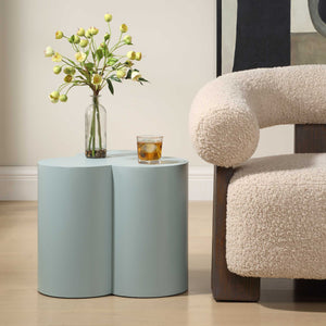 Uttermost Beven Outdoor Light Blue Accent Table