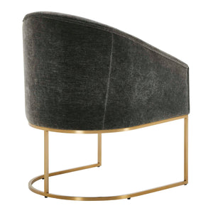 Uttermost Hanni Charcoal Dining Chair