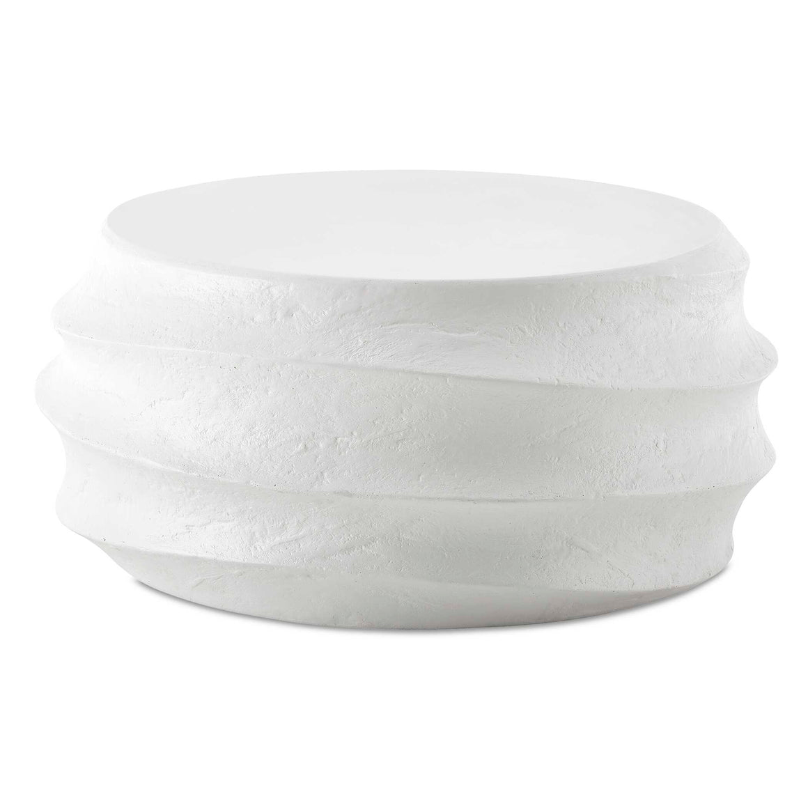 Uttermost Winded Outdoor White Coffee Table