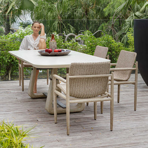 Uttermost Circa Concrete Outdoor Dining Table