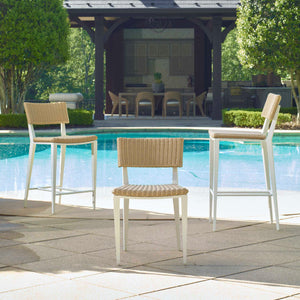Uttermost Calbas White Outdoor Dining Chair
