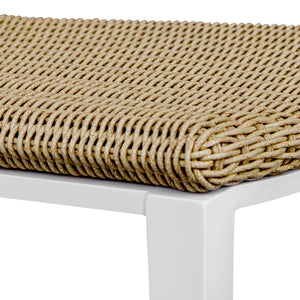 Uttermost Calbas White Outdoor Dining Chair