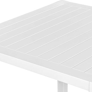 Uttermost Montellano White Outdoor Bar Table