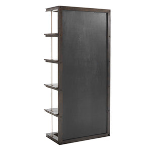 Uttermost Kai Dark Walnut Etagere