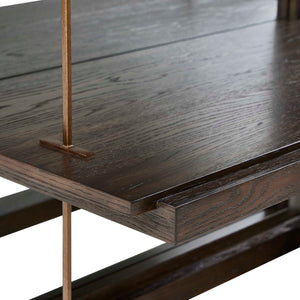 Uttermost Kai Dark Walnut Etagere
