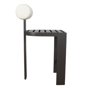 Uttermost Bolster Back Outdoor Bar Stool
