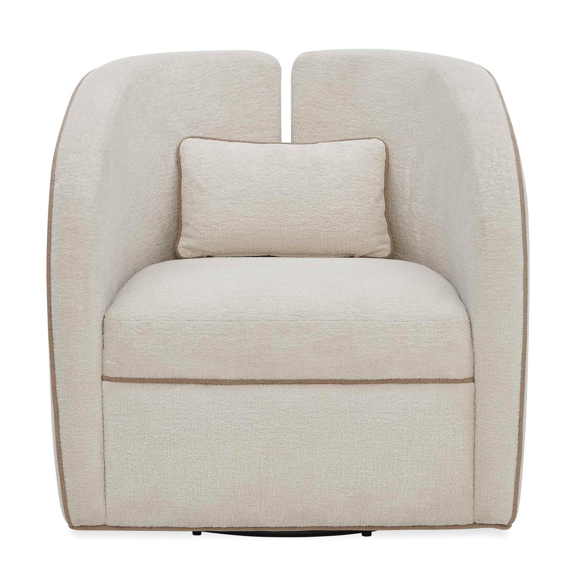 Uttermost Vega Ecru Swivel Chair