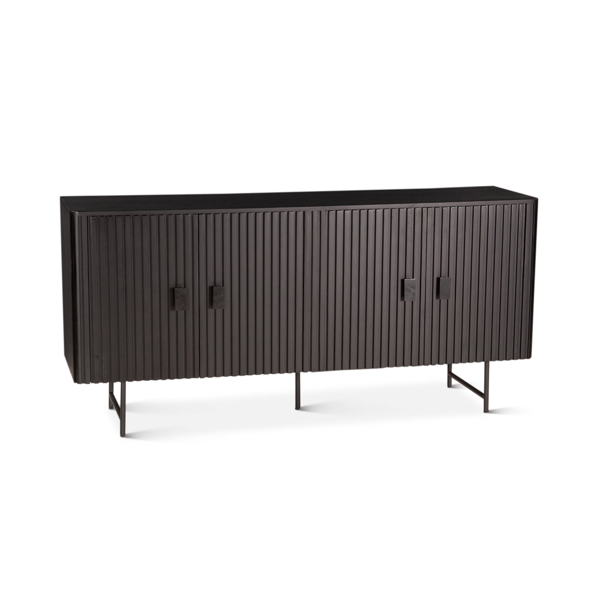 Halden 67" Sideboard Matte Black