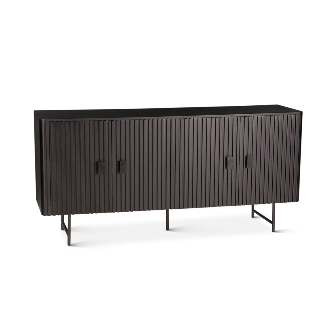 Halden 67" Sideboard Matte Black